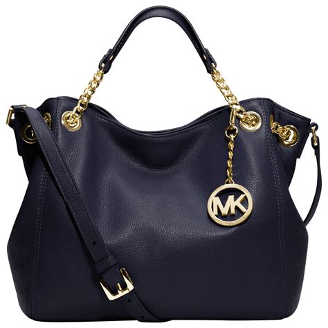 denim blue michael kors purse|michael kors navy blue bag.